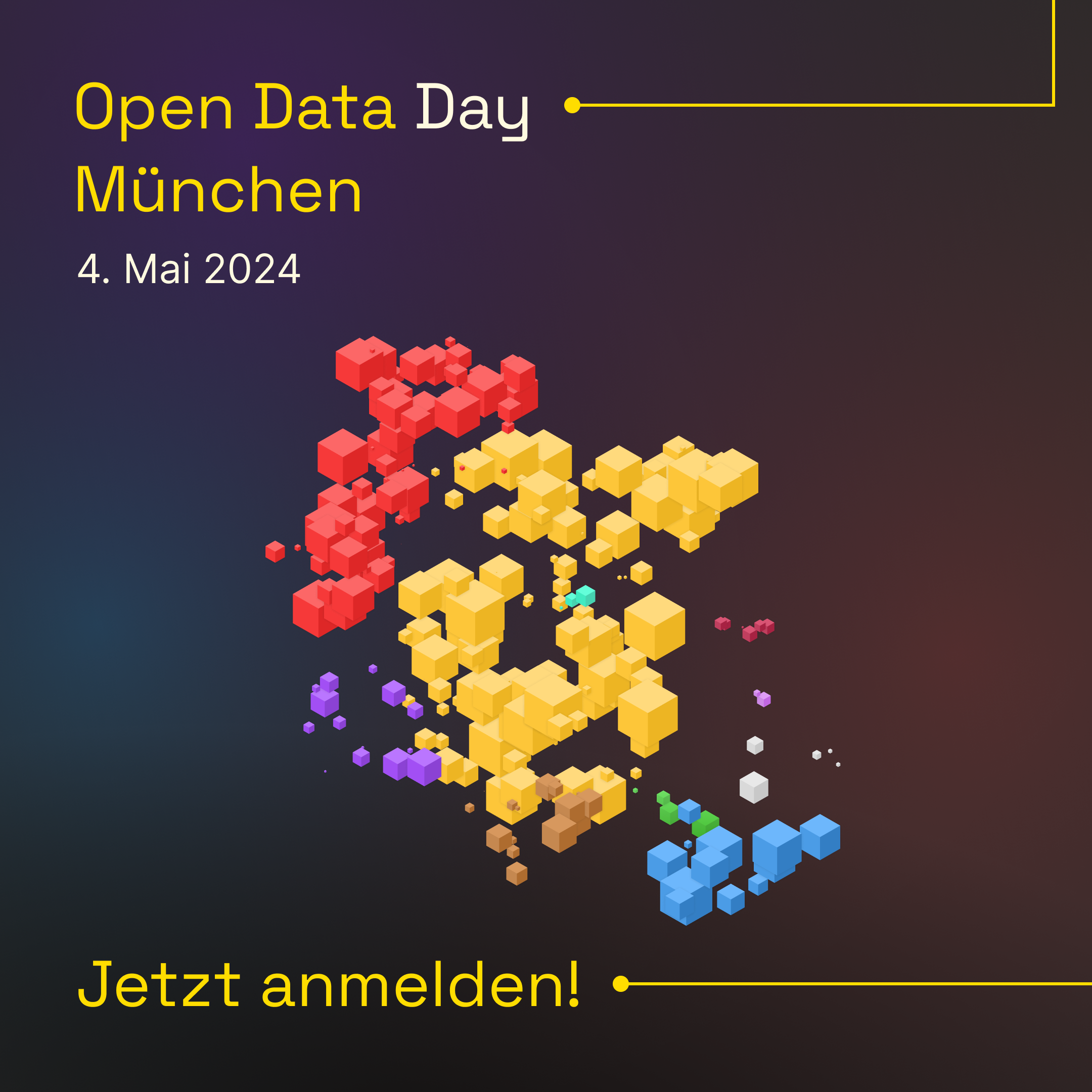 Einladung zum Open Data Day am 4. Mai 2024 in München
